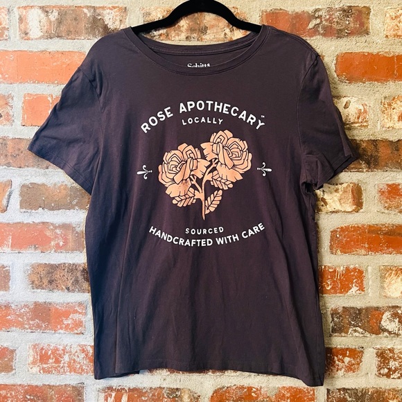 Schitt’s Creek Tops - Schitt’s Creek Rose Apothecary Short Sleeve Tee